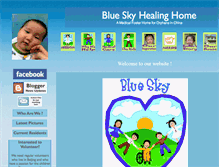 Tablet Screenshot of blueskyhealinghome.org