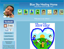 Tablet Screenshot of hemsida.blueskyhealinghome.org